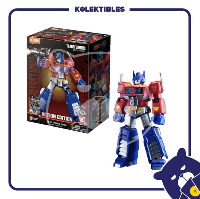 Blokees Figure – Transformers Action Edition 01 G1 – Optimus Prime 18cm NBB & Battery