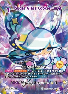 COOKIE RUN - BS4-096 SSR Sugar Glass Cookie