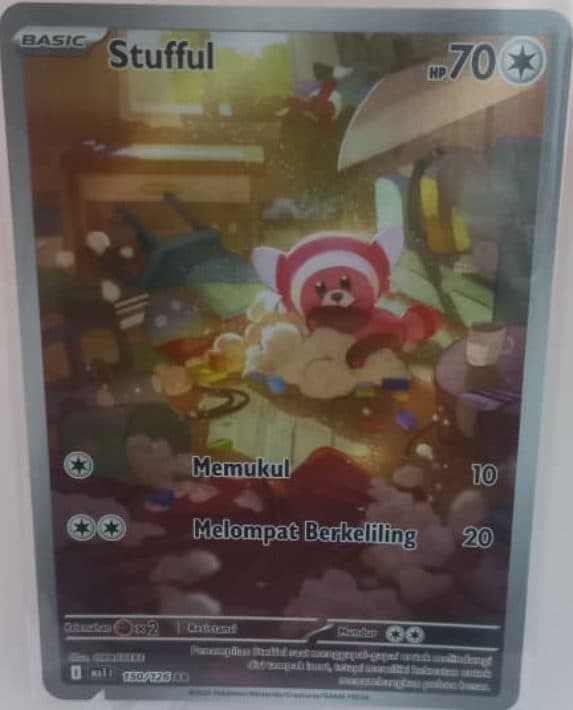 Pokemon Indonesia - MA1 150/126 AR - Stufful