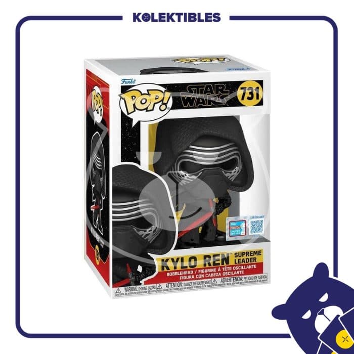 Funko POP! Star Wars – 731 Kylo Ren Supreme Leader 2024 Fall Con Exclusive 01/04/011/30/195