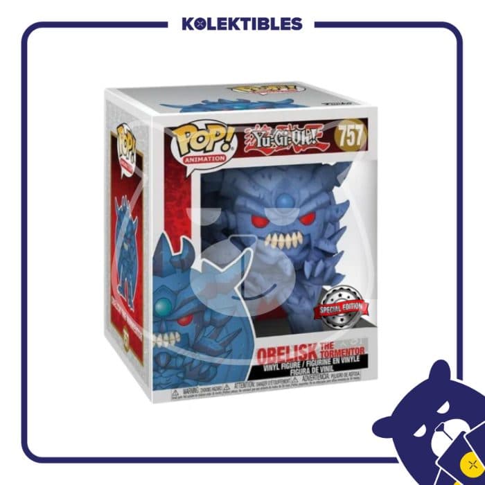 Funko POP! Yu-Gi-Oh – 757 Obelisk the Tormentor 6inch Special Edition 01/04/011/30/195