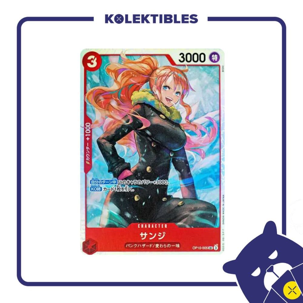 One Piece Japan - OP10-005 SR - Sanji