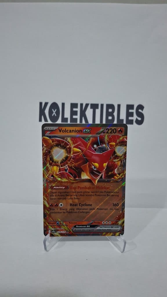 POKEMON INDONESIA - SV9S - 028/139 RR - Volcanion EX.