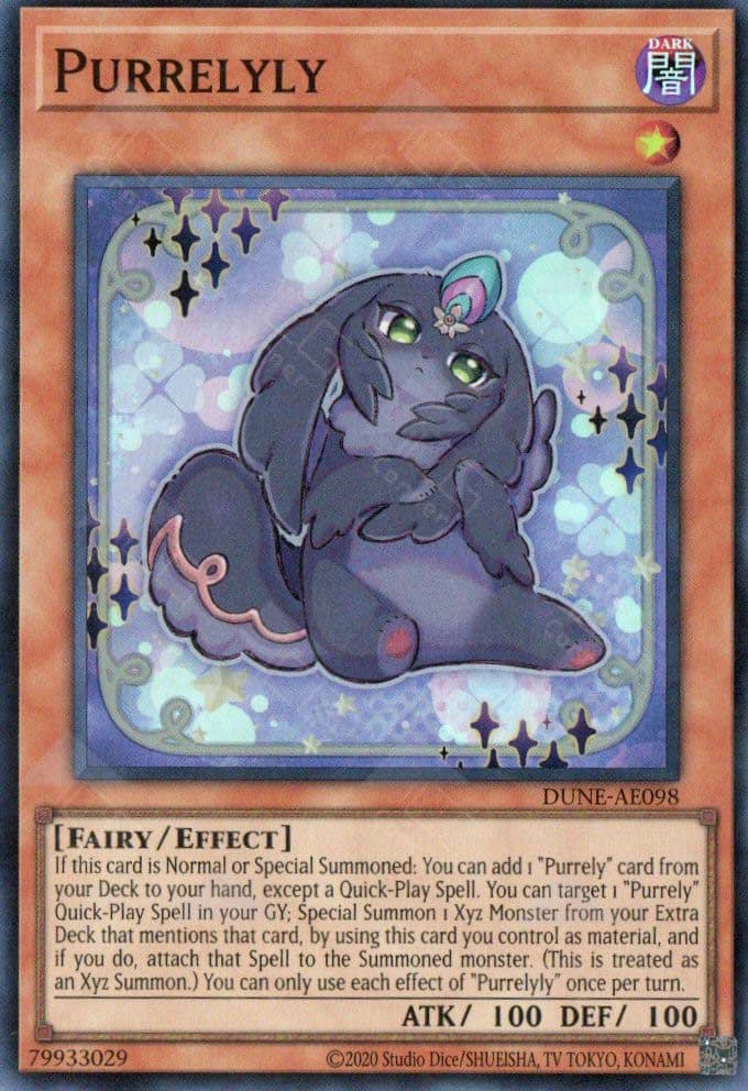 YU GI OH AE - Single Card - DUNE-AE098 Purrelyly (SR)