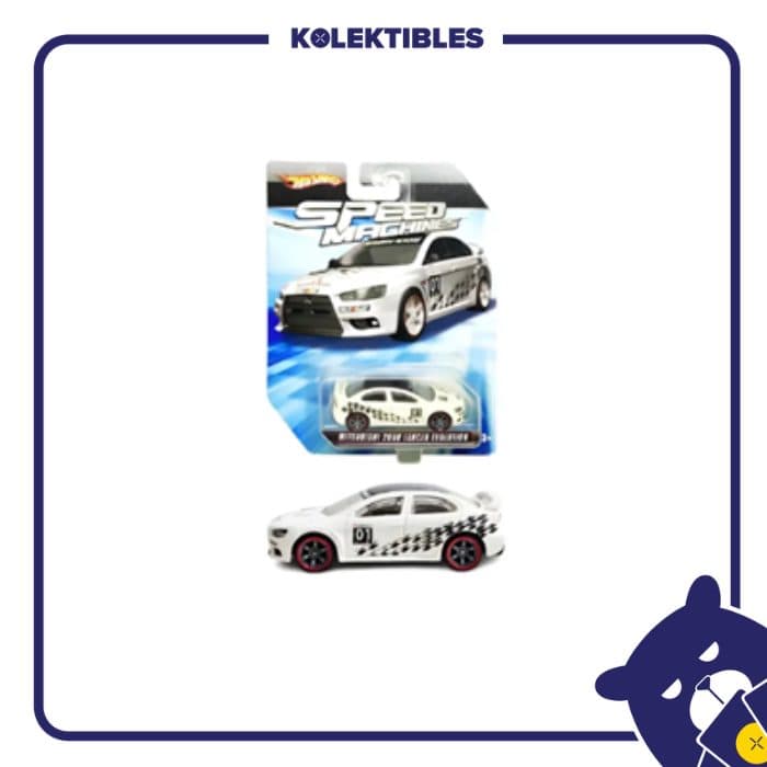 Hotwheels – Speed Machines Mitsubishi 2008 Lancer Evolution 01/159/07/22/190