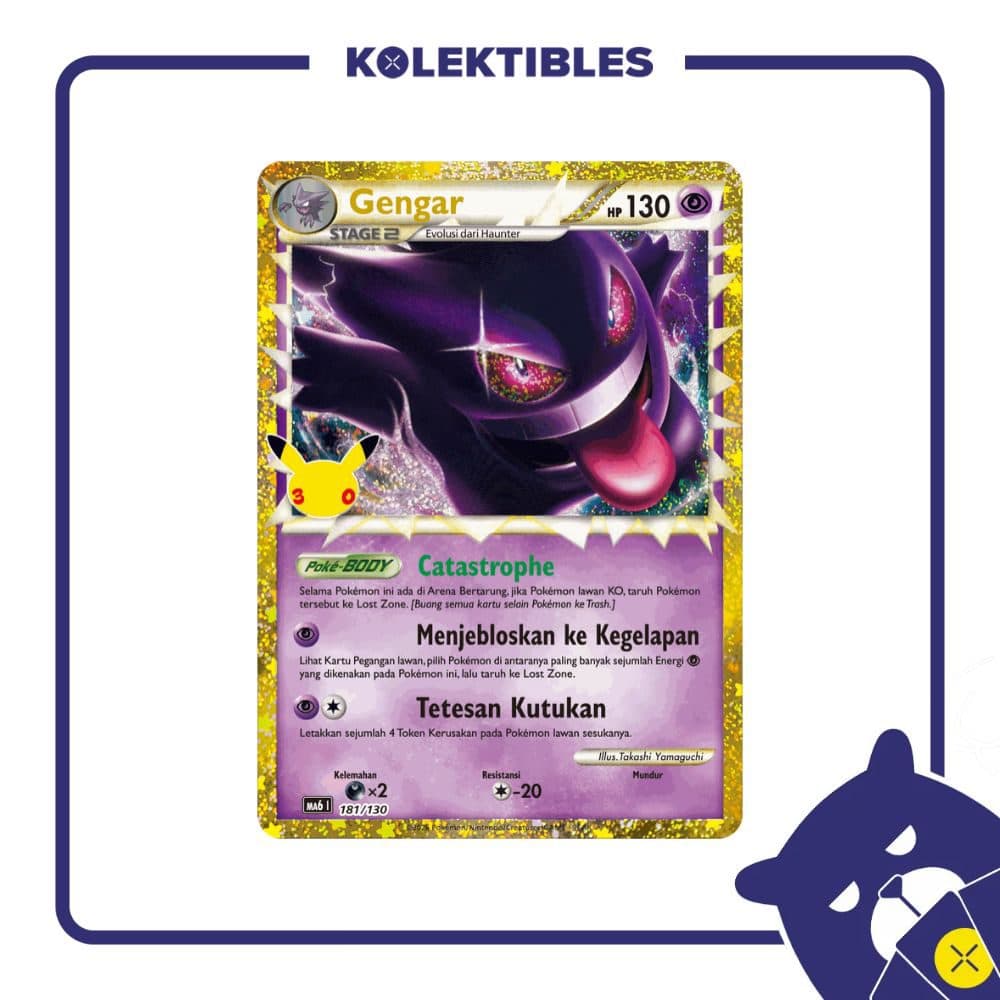 Pokemon Indonesia - MA6 181/130 Classic - Gangar (Part 3)