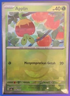 POKEMON INDONESIA – Sv8a – 008/187 – Applin Pokeball 01/129/02/11/111