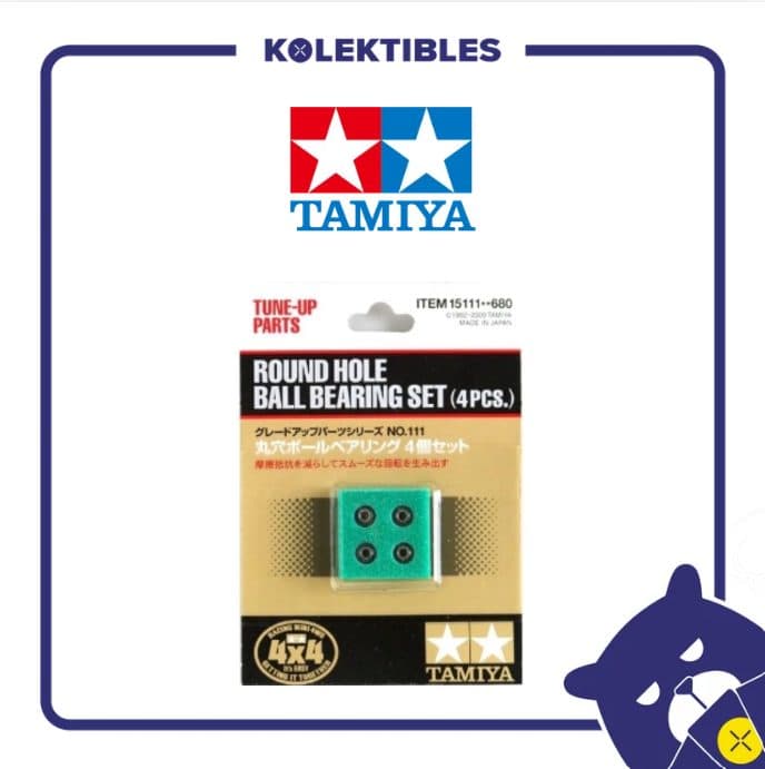 Tamiya - 15111 - Mini Round Hole Ball Bearing