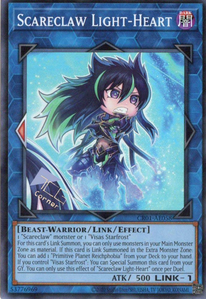 YU GI OH AE - Single Card - CR01-AE058 Scareclaw Light-Heart (SR)