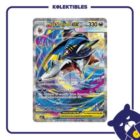 Pokemon Indonesia – ma2 140/103 SAR Mega Sharpedo Ex