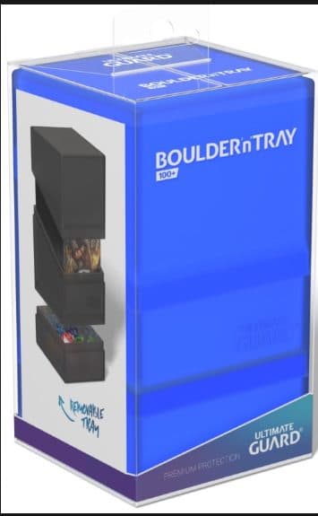 ULTIMATE GUARD - Boulder n Tray 100+ Sapphire