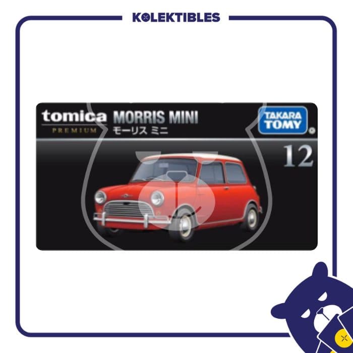 Tomica Premium Box Hitam - 12 - Morris Mini 01/159/08/25/193