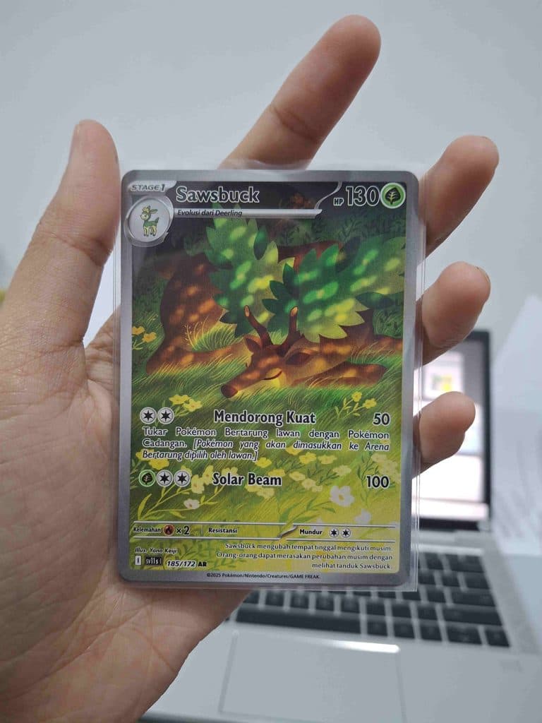 POKEMON INDONESIA - SV11S - 185/172 AR - Sawsbuck