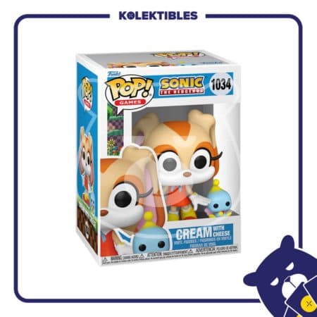 Funko Pop! Games – Sonic The Hedgehog #1034 Cream With Cheese 01/197/13/11/177