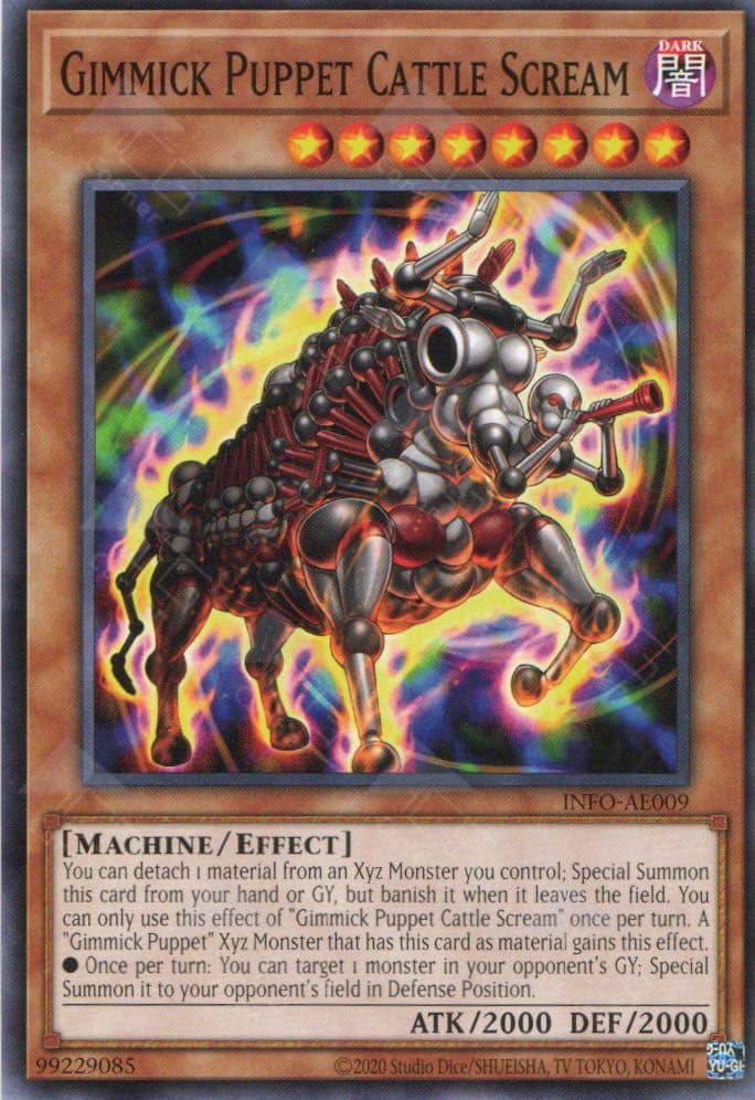 YU GI OH OH - INFO-AE009 Gimmick Puppet Cattle Scream (N)