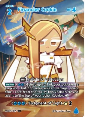 COOKIE RUN - BS3-089 SEC Financer Cookie