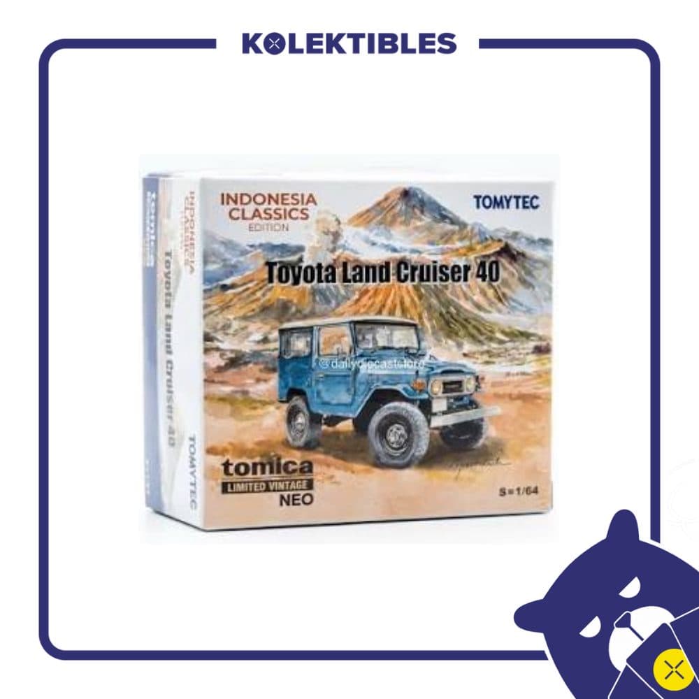 Tomica – Limited Vintage Neo (Indonesia Classics Edition) – Toyota Land Cruiser 40