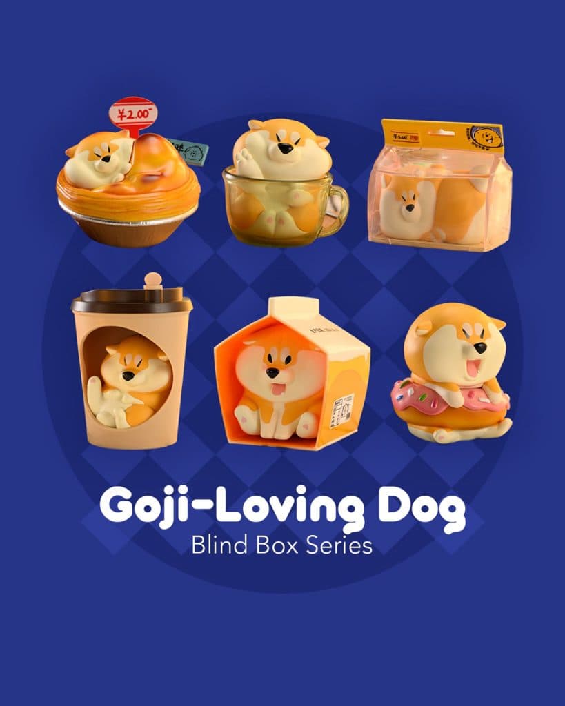PVC Blind Box - Goji Loving Dog - Animal Heavenly Body