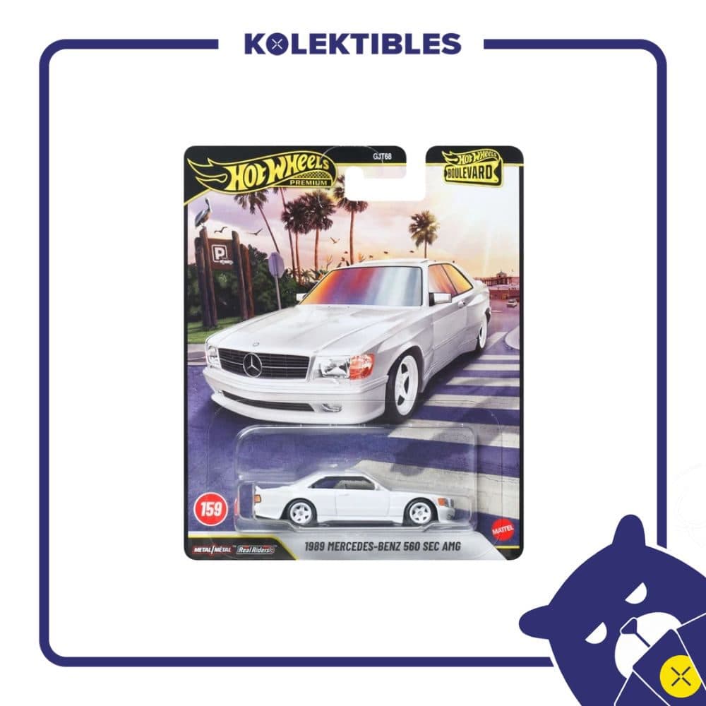 Hot Wheels Premium – 1989 Mercedes-Benz 560 SEC AMG 01/159/07/22/190