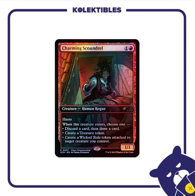 MTG - SCH EN P 0037 Foil - Charming Scoundrel