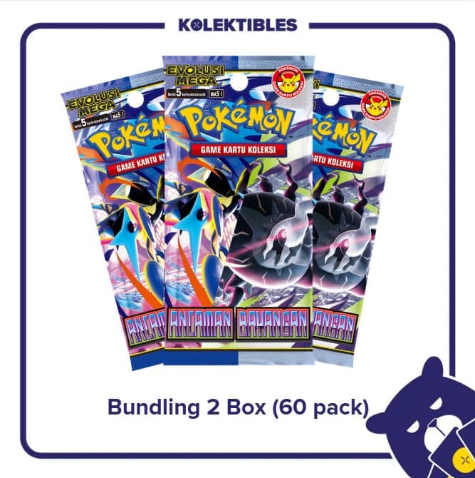 (Promo Bundling 2 Box) Pokemon Indonesia - Sealed Box - MA5 Ancaman Bayangan