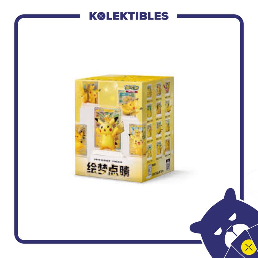 Pokemon Chinese – Dream Painting 30th Celebration Pikachu Figurine Blind Box 01/290/02/11/114