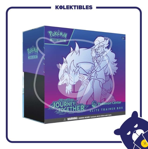POKEMON ENGLISH – ETB Elite Trainer Box Journey Together Pokemon Center 01/111/06/11/113