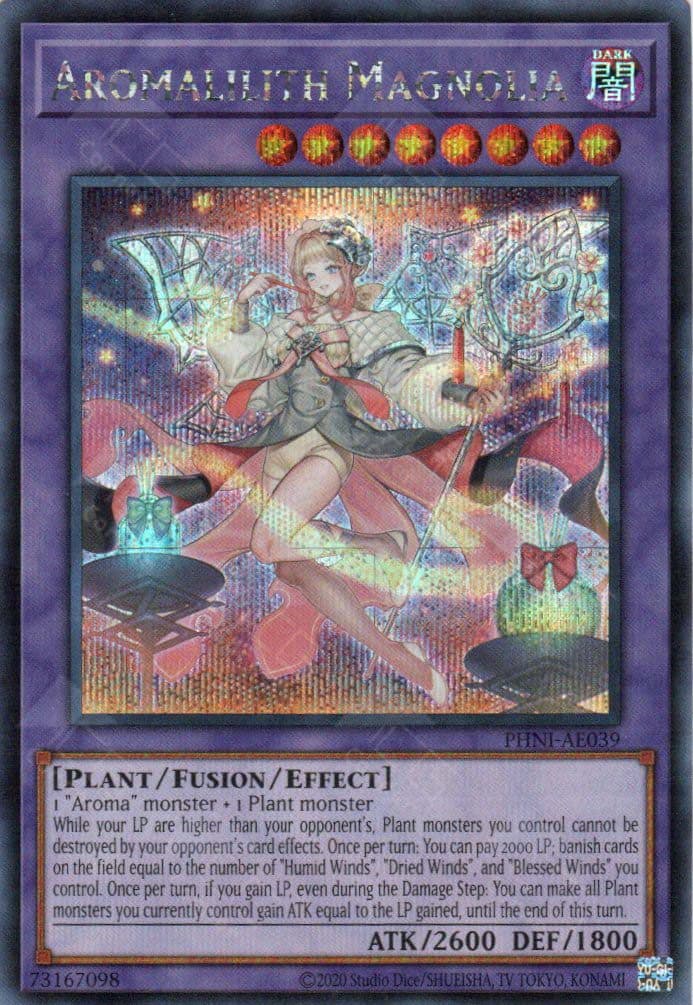 YU GI OH AE - Single Card - Aromalilith Magnolia SER