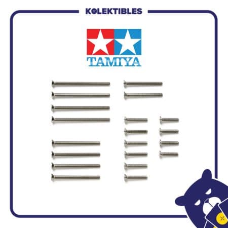 Tamiya – 15510 – Stainless Steel CounterSunk Screws Set 5 size
