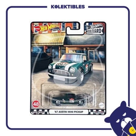Hotwheels Premium – ’67 Austin Mini Pickup 01/159/07/22/190