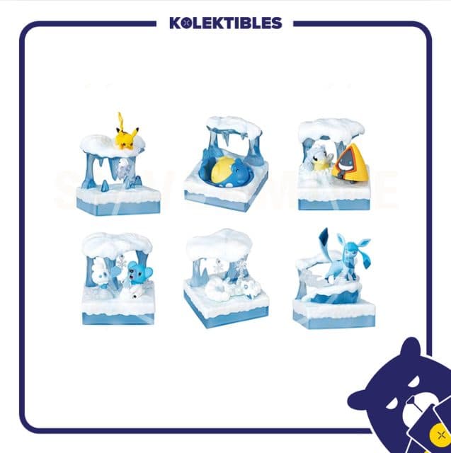 Pokemon Japan - Random Box - Re-Ment World 3 Frozen Snowfield