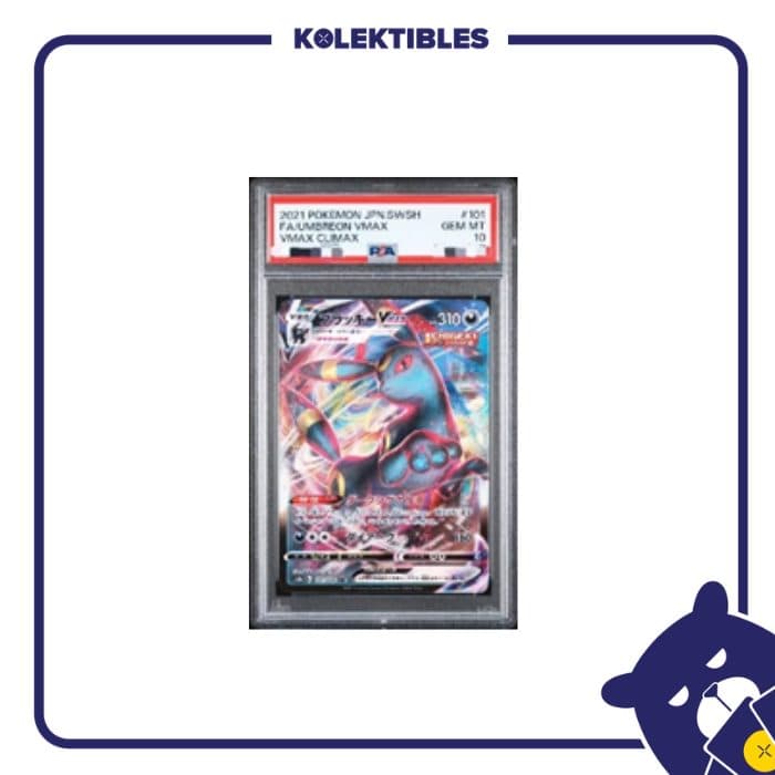 Umbreon VMAX 101 – Pokemon S8b Japan 2021 – PSA 10 131851059 01/027/02/26/113