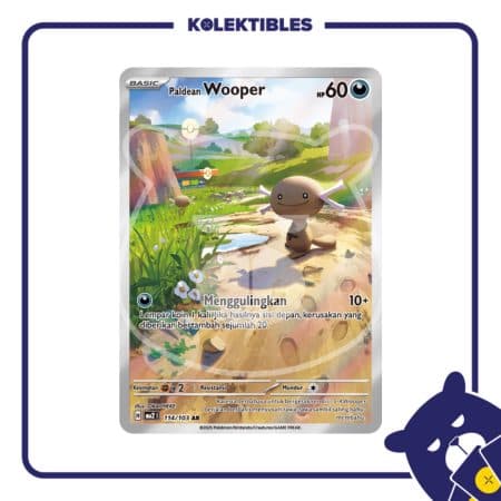 Pokemon Indonesia – MA2 114/103 AR Paldean Wooper 01/194/02/11/111
