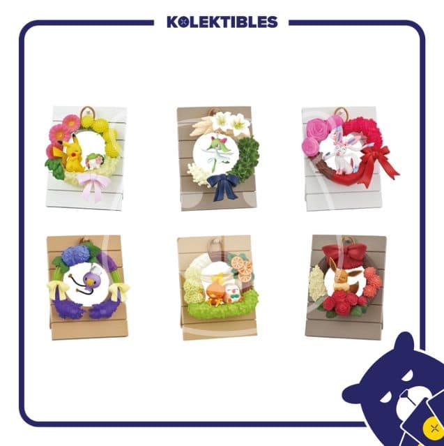 Pokemon Japan - Random Box - Re-Ment Happiness Wreath Collection 2
