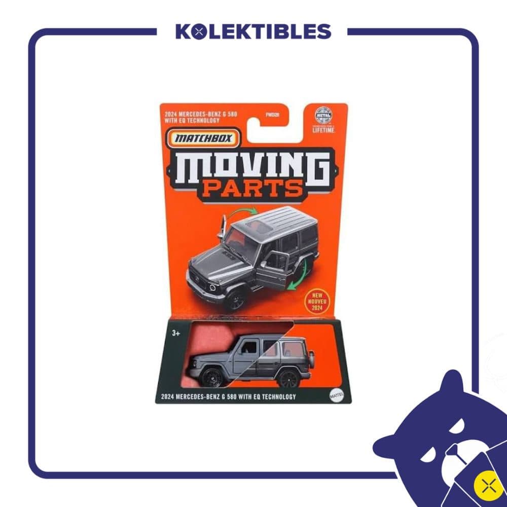 Matchbox Moving Parts – 2024 Mercedes-Benz G 580 With EQ Technology 01/169/07/22/190