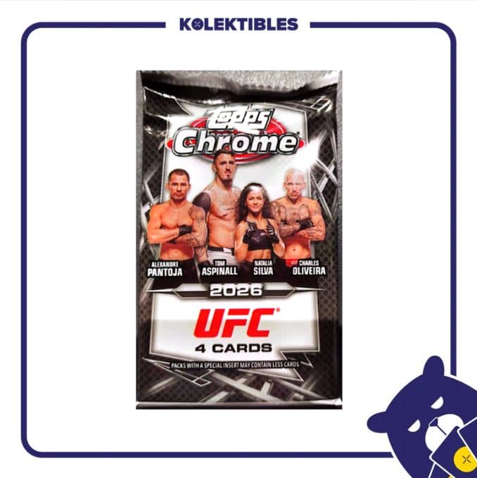 Topps – Chrome Value Booster Pack – 2026 UFC