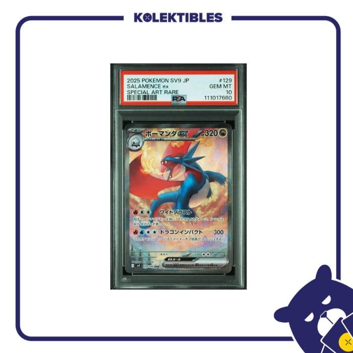 Salamence Ex 129 – Pokemon sv9 2025 Japan – PSA 10 111017660 01/253/02/26/113