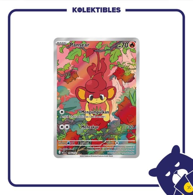 Pokemon Indonesia – sv11s 196/172 AR - Pansear 01/219/02/11/111