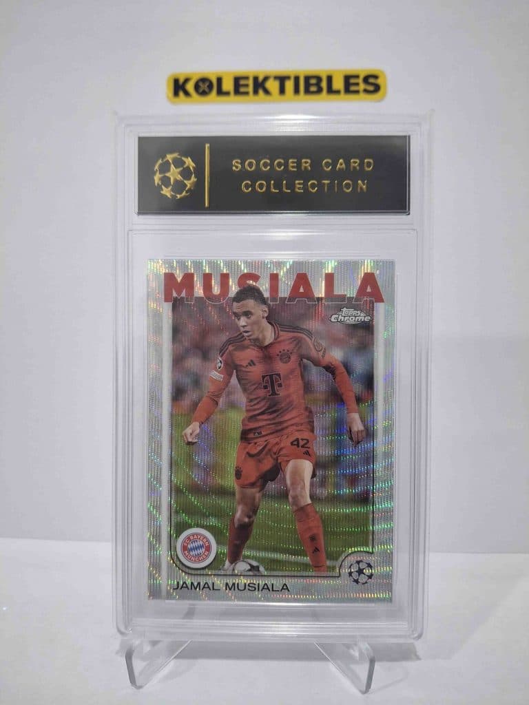 Soccer Card Collection - Jamal Musiala Holo - Forward - FC Bayern Munchen 01/138/02/20/188