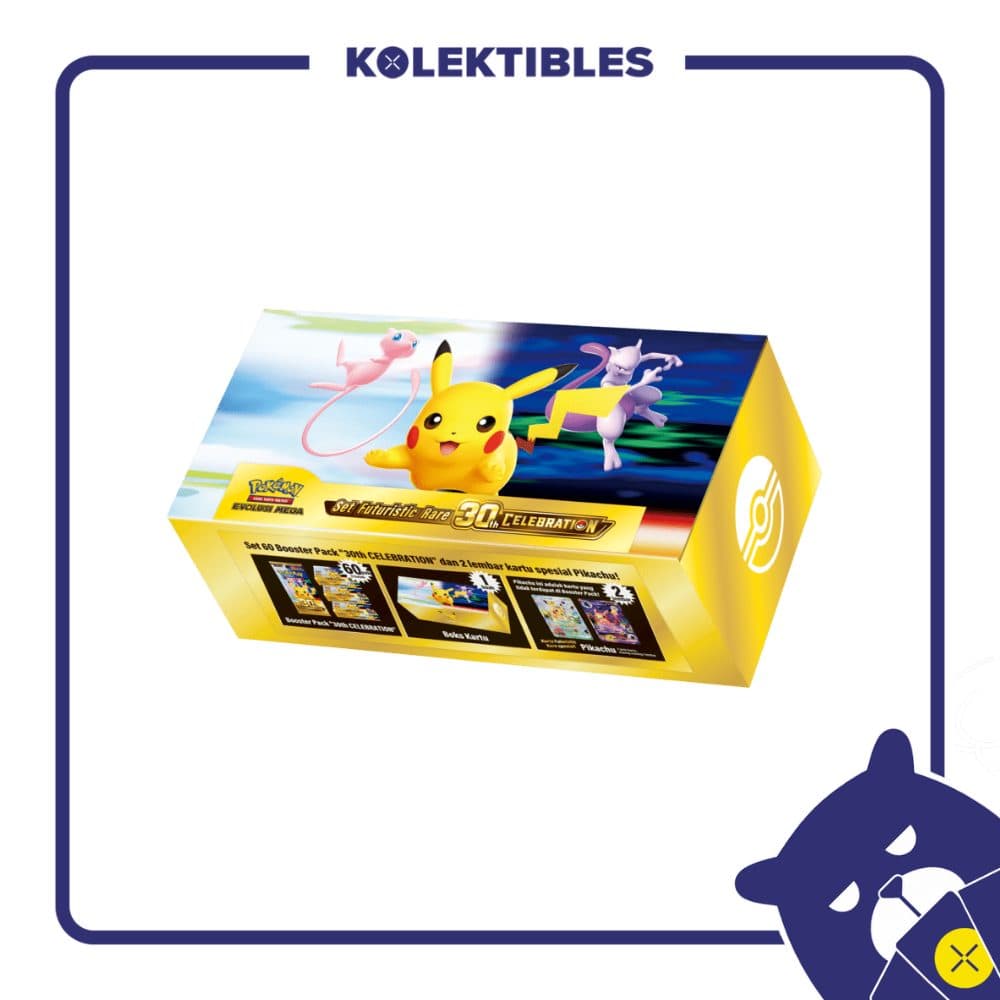 Pokemon Indonesia – Set Futuristic Rare 30th Celebration