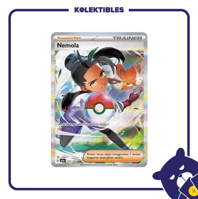 Pokemon Indonesia - SV4a 351/190 SAR - Nemola