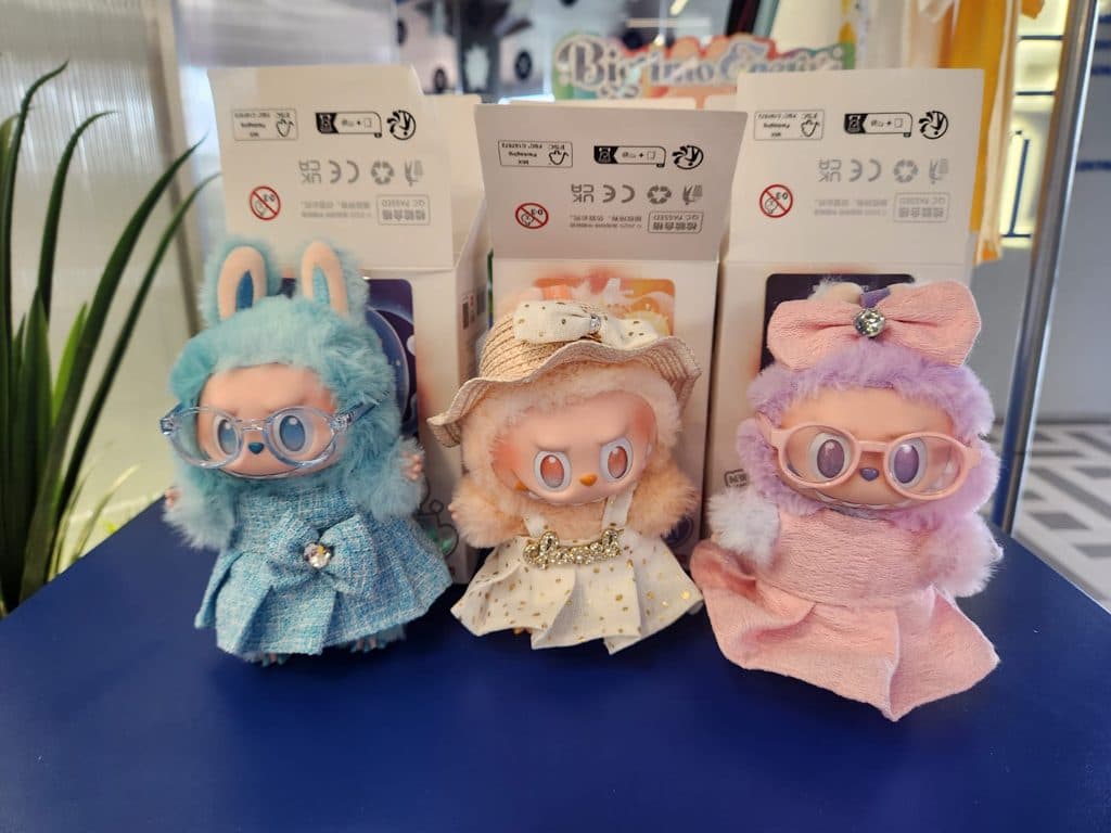 A - Labubu V3 Custom Dress Included