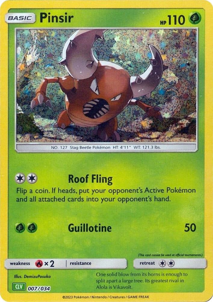 Pokemon Classic Collection 007/034 CLV - Pinsir HOLOFOIL