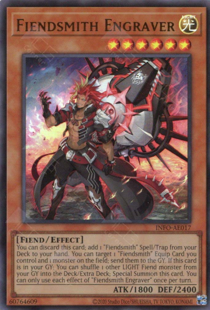 YU GI OH – INFO-AE017 Fiendsmith Engraver (UR)