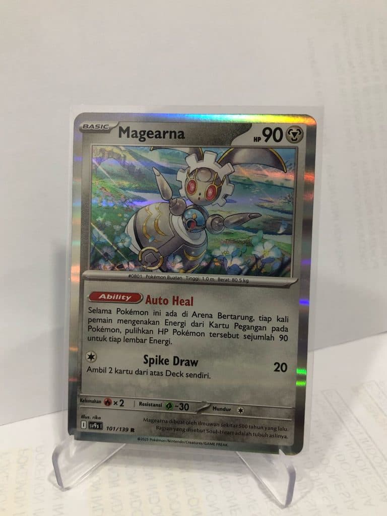 POKEMON INDONESIA - SV9s 101/139 R Magearna