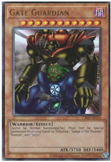 YU GI OH AE - CR03-AE076 Gate Guardian (UL)