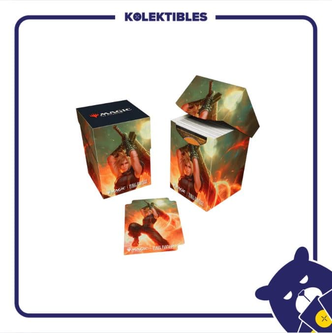 ULTRA-PRO - 100+ Deck Box - Magic: The Gathering® FINAL FANTASY™ Cloud, Ex-SOLDIER
