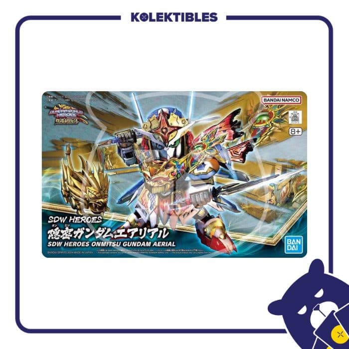 Gundam Model Kit - SDW Heroes Onmitsu Gundam Aerial 01/162/10/29/194