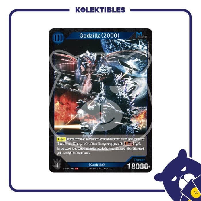 GODZILLA ENGLISH - BP01 - EBP01-042 SR Godzilla (2000)
