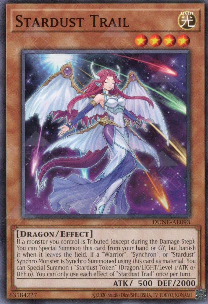 YU GI OH AE - Single Card - DUNE-AE093 Stardust Trail (N)